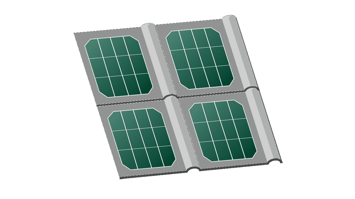 Solardachziegel