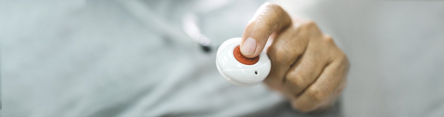 Notrufknopf – die schnelle Hilfe auf Tastendruck