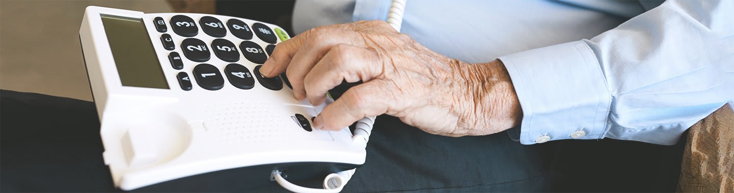 Notruftelefon für Senioren
