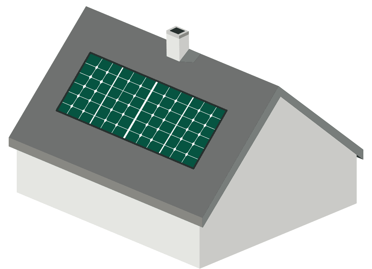 Solarmodule direkt zwischen den Dachziegeln einzubauen, sorgt für einen einheitlichen Look, ist allerdings mit mehr Aufwand verbunden.