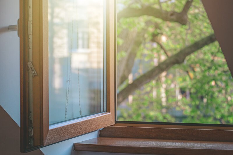Holz Fensterrahmen Materialien